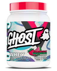 GHOST Clear Whey Isolate Strawberry Watermelon pour for a refreshing post-workout drink