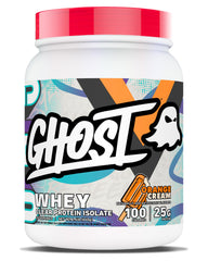 Ghost Clear Whey Orange Cream tub shows a refreshing, high-protein option.