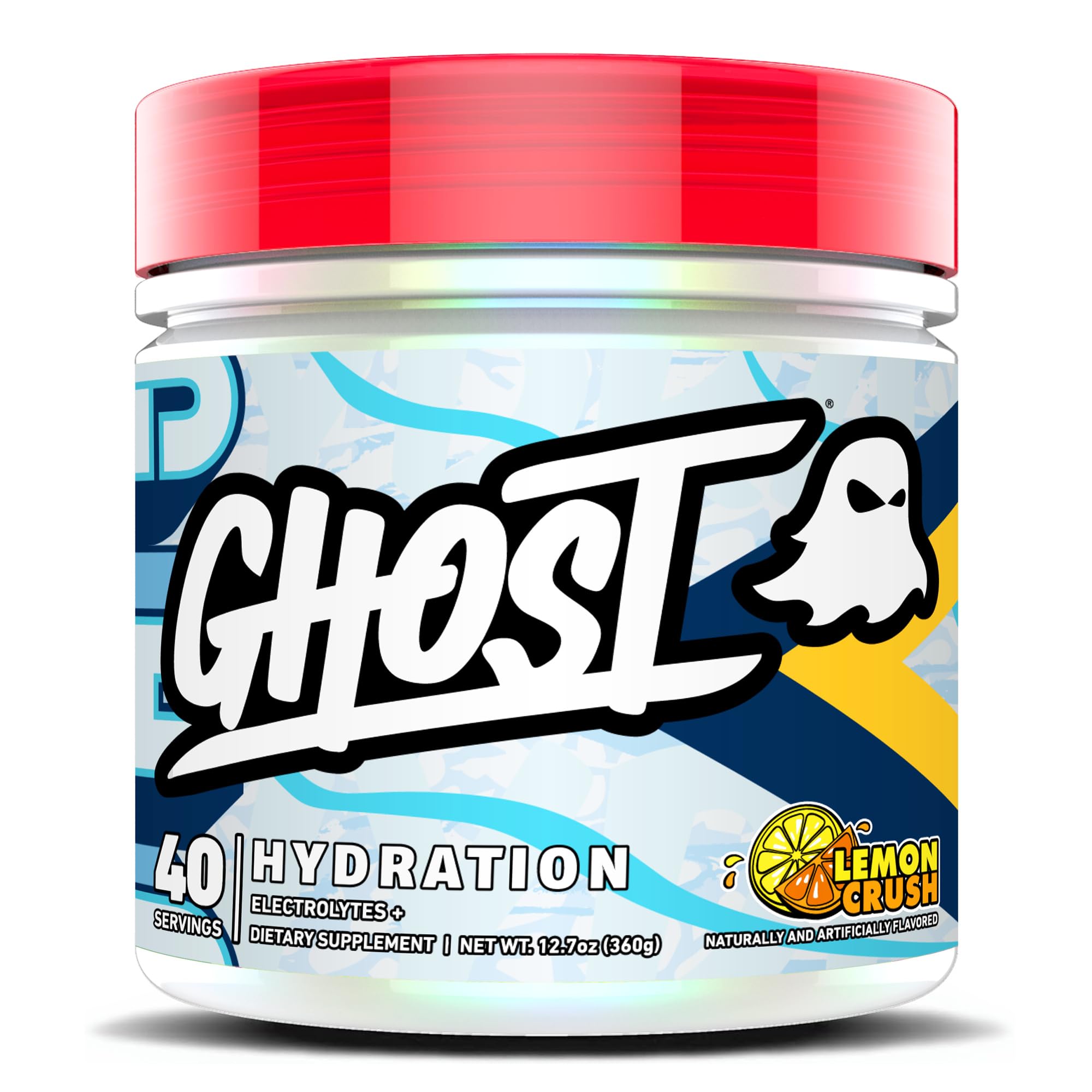 Ghost Hydration Lemon Crush bottle ready for workouts and on-the-go hydration.