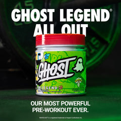GHOST Legend All Out V2 scoop showing precise dose for training
