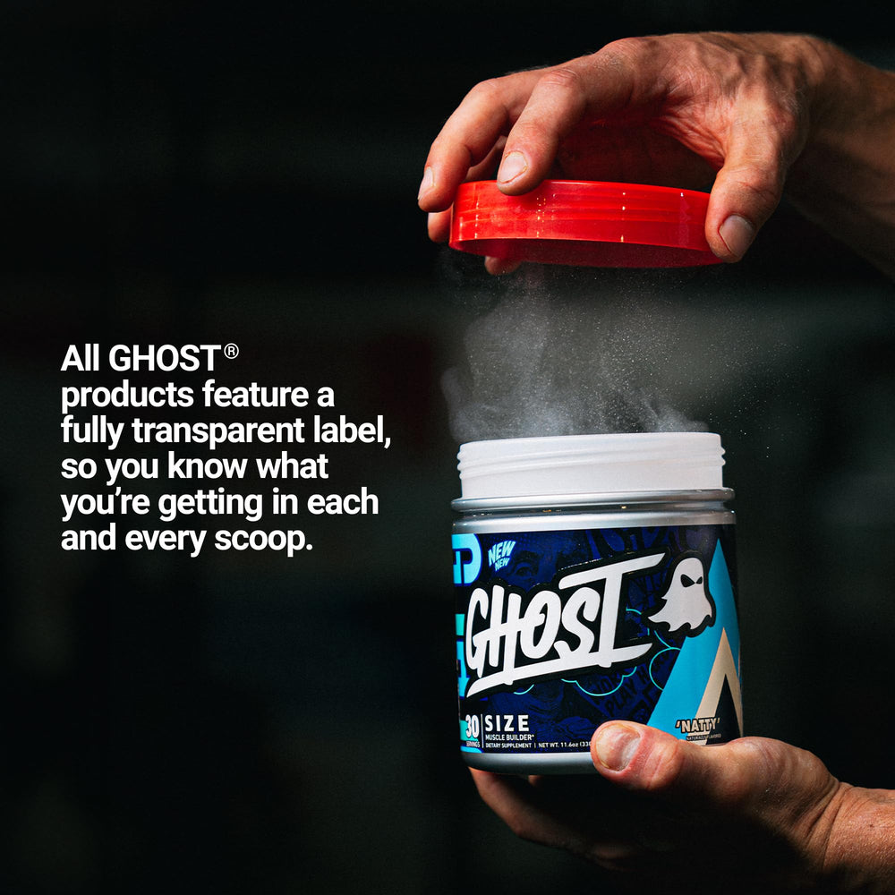 GHOST Size V3 stacking visual demonstrates easy integration with other GHOST products