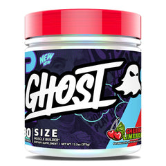 GHOST Size V3 tub front label with clear ingredient disclosure for informed decisions.