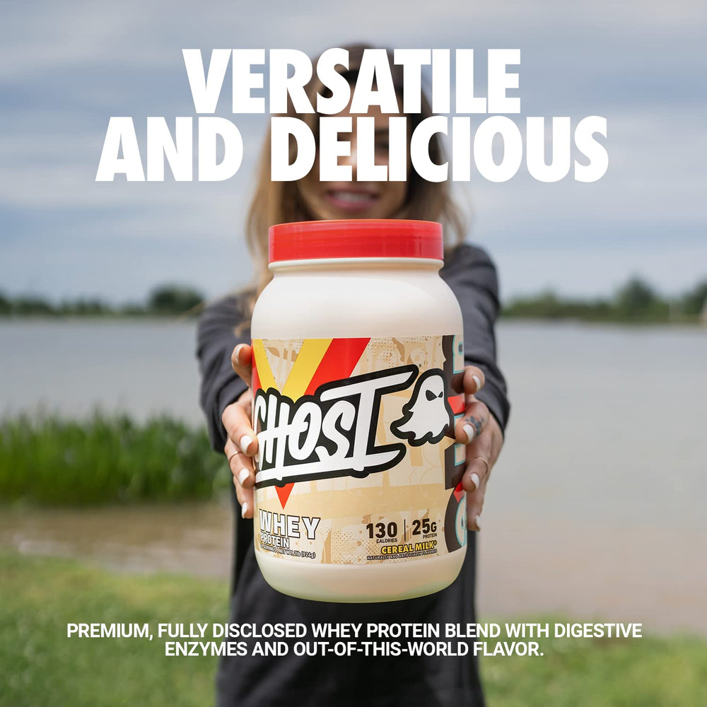 Nutrition label reveal of GHOST Cereal Milk, full disclosure on protein breakdown
