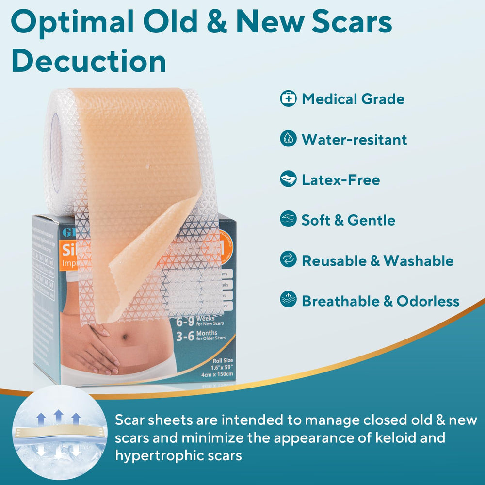 GIATENL silicone scar sheet suitable for children’s scar care