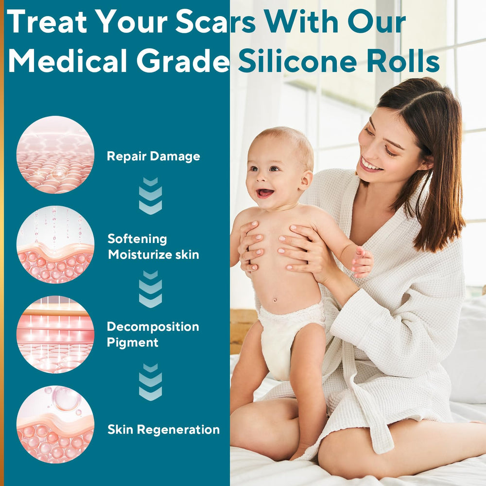 GIATENL scar sheets worn discreetly under clothing for daily use.