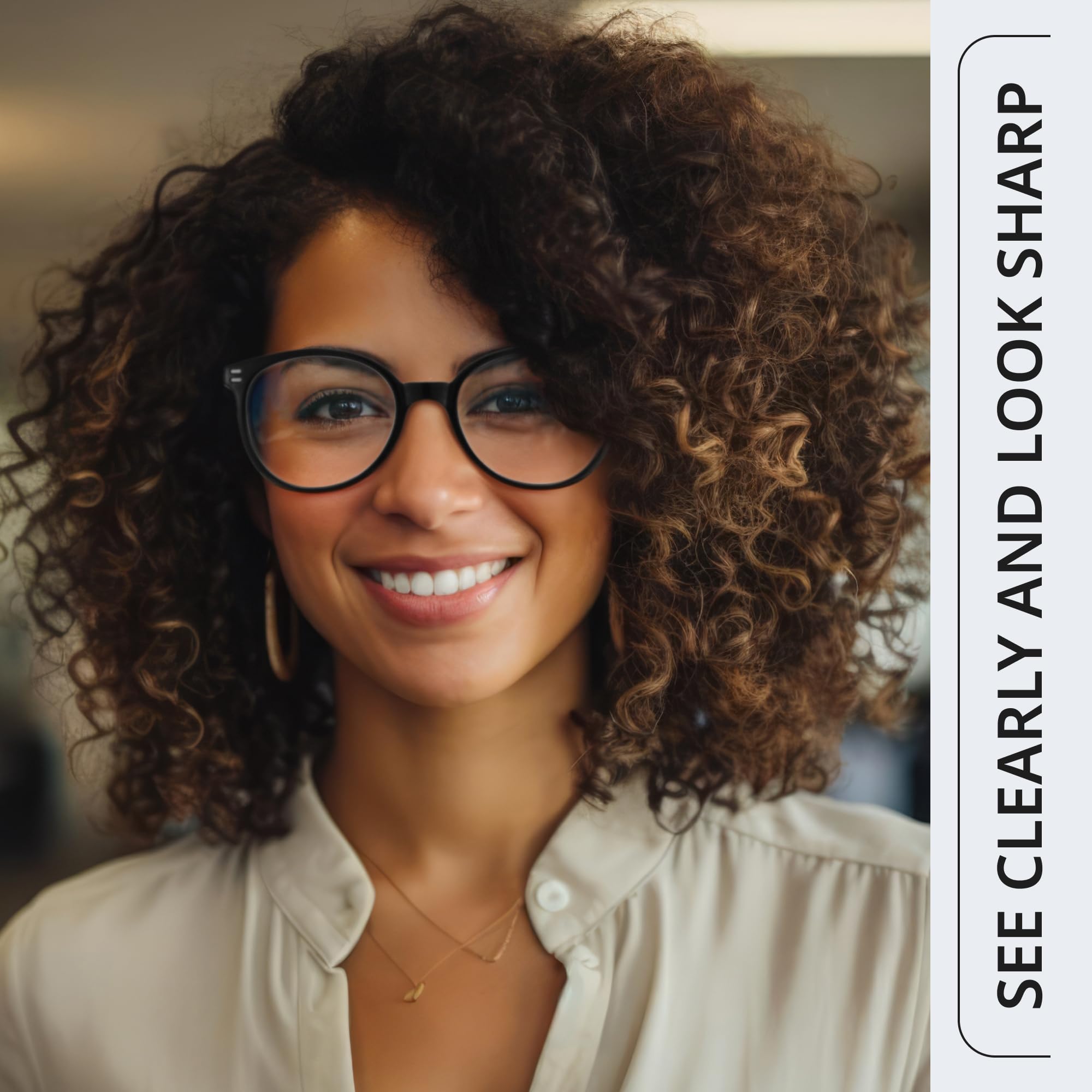 GIBLOGO reading glasses offer a wide diopter range for near tasks