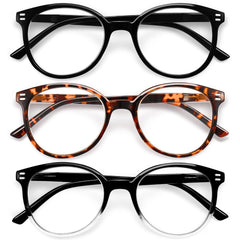 GIBLOGO reading glasses frame closeup for comfortable all-day reading.