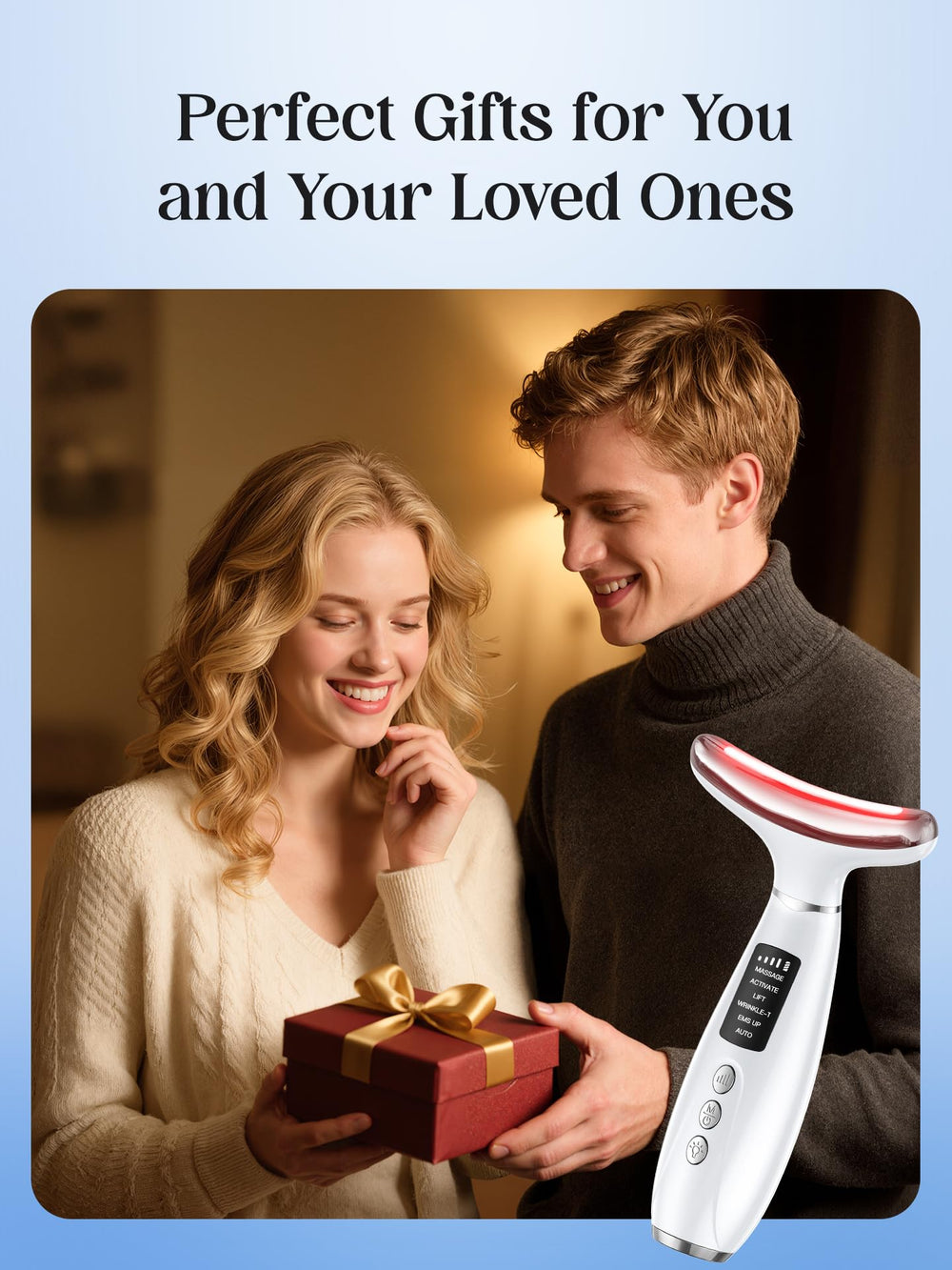 GIHWRRI safe controls on sleek device for simple skincare sessions.