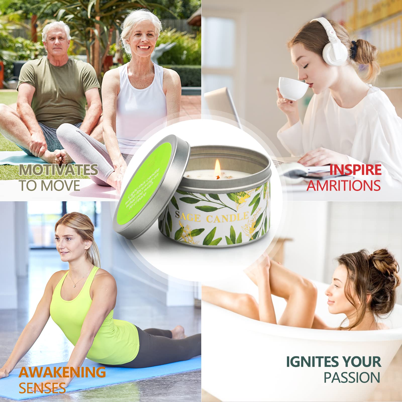 Gisly soy wax candle with natural fragrance for relaxing evenings.