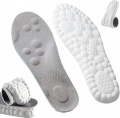 Giwytey 4D Cloud Insole with heel pad for cushioned support all day.