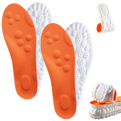 Giwytey 4D Cloud Insoles side view with arch support for daily comfort.