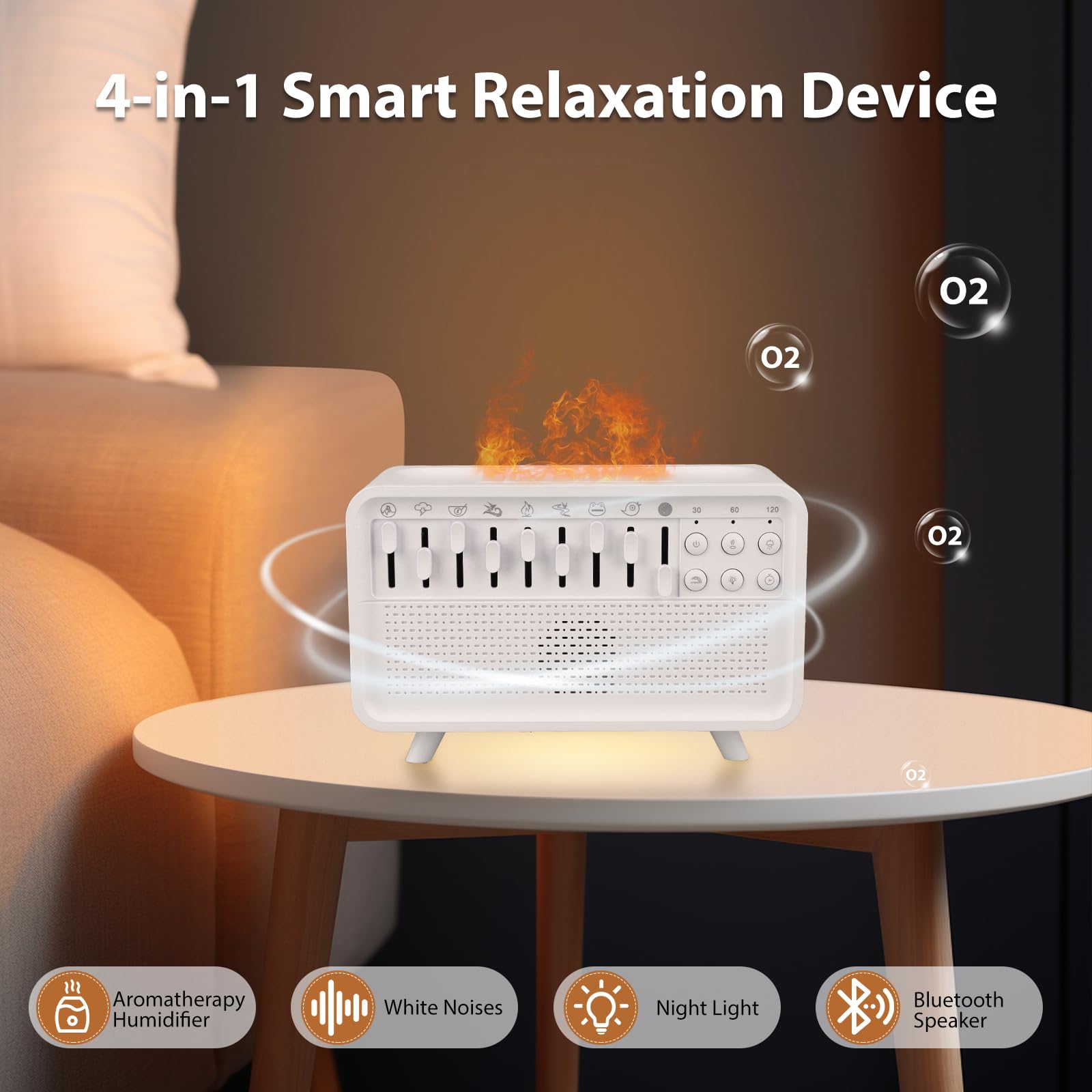Gjmrar night light with warm ambient glow for easy nighttime routines