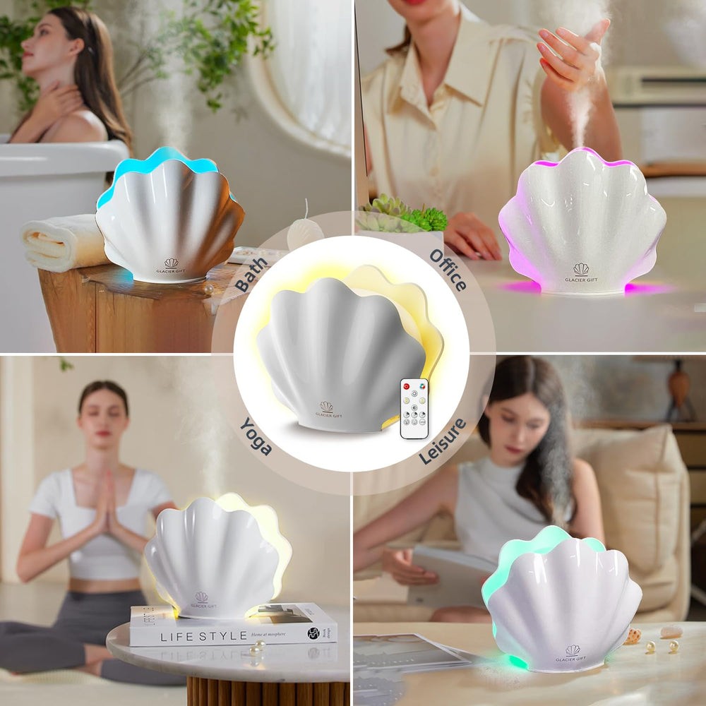 GLACIER GIFT diffuser with remote and timer for flexible use.