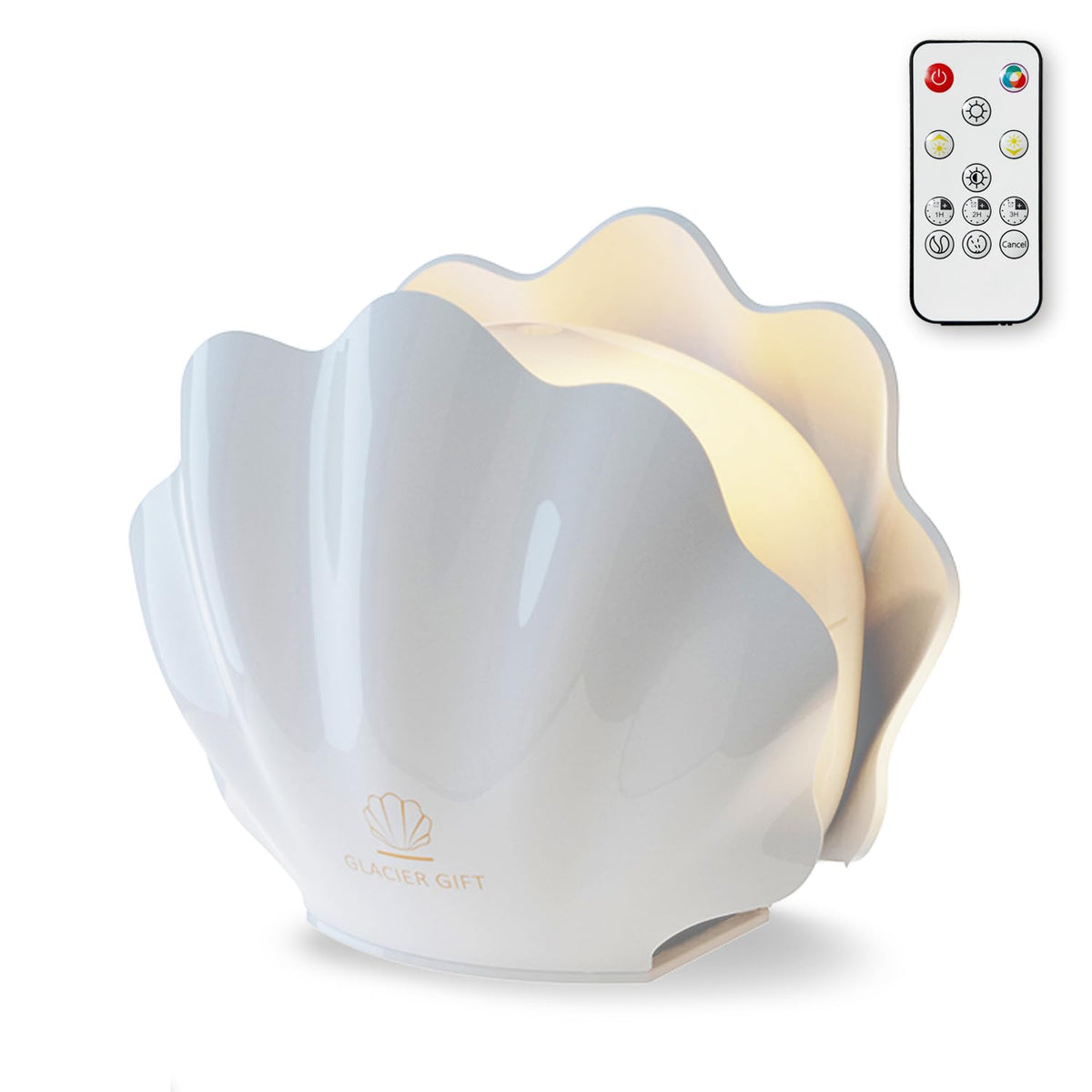 GLACIER GIFT essential oil diffuser 260ml with remote control for easy operation.