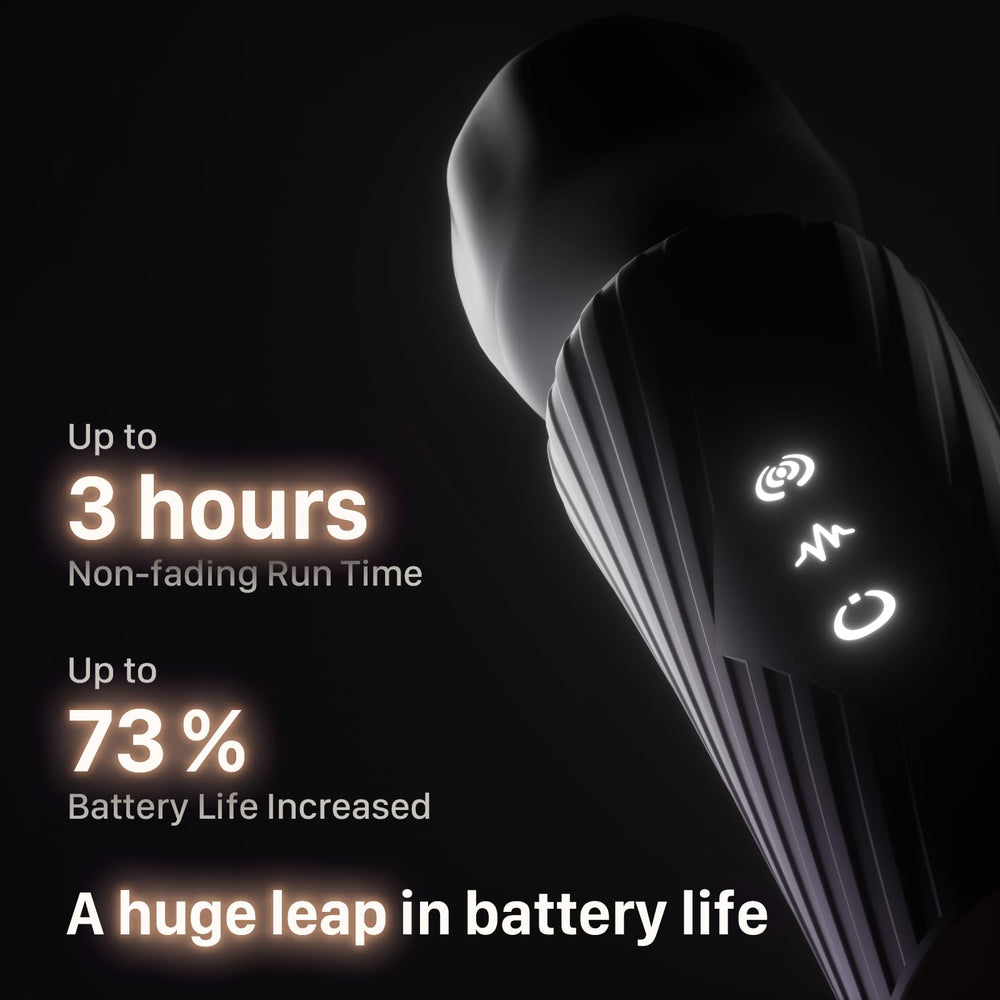 Gladay Massage Wand cordless design enables flexible use at home and travel