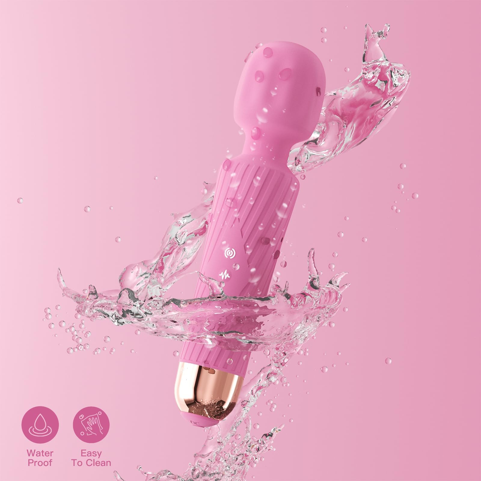 Gladay Massage Wand operates quietly while delivering powerful percussion for targeted relief.