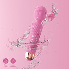 Gladay Massage Wand operates quietly while delivering powerful percussion for targeted relief.