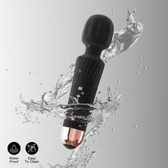 Gladay Massage Wand waterproof build is easy to rinse after use