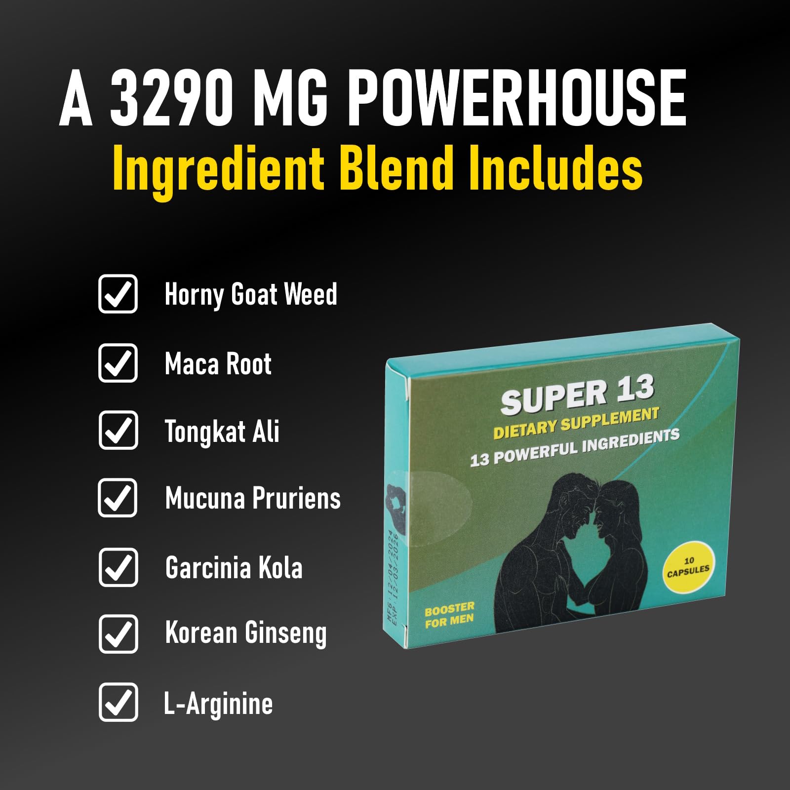 GLADTON Super 13 in-use during workout suggesting sustained energy
