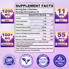 GlaGmrry NAC gummies immune support for seasonal wellness.