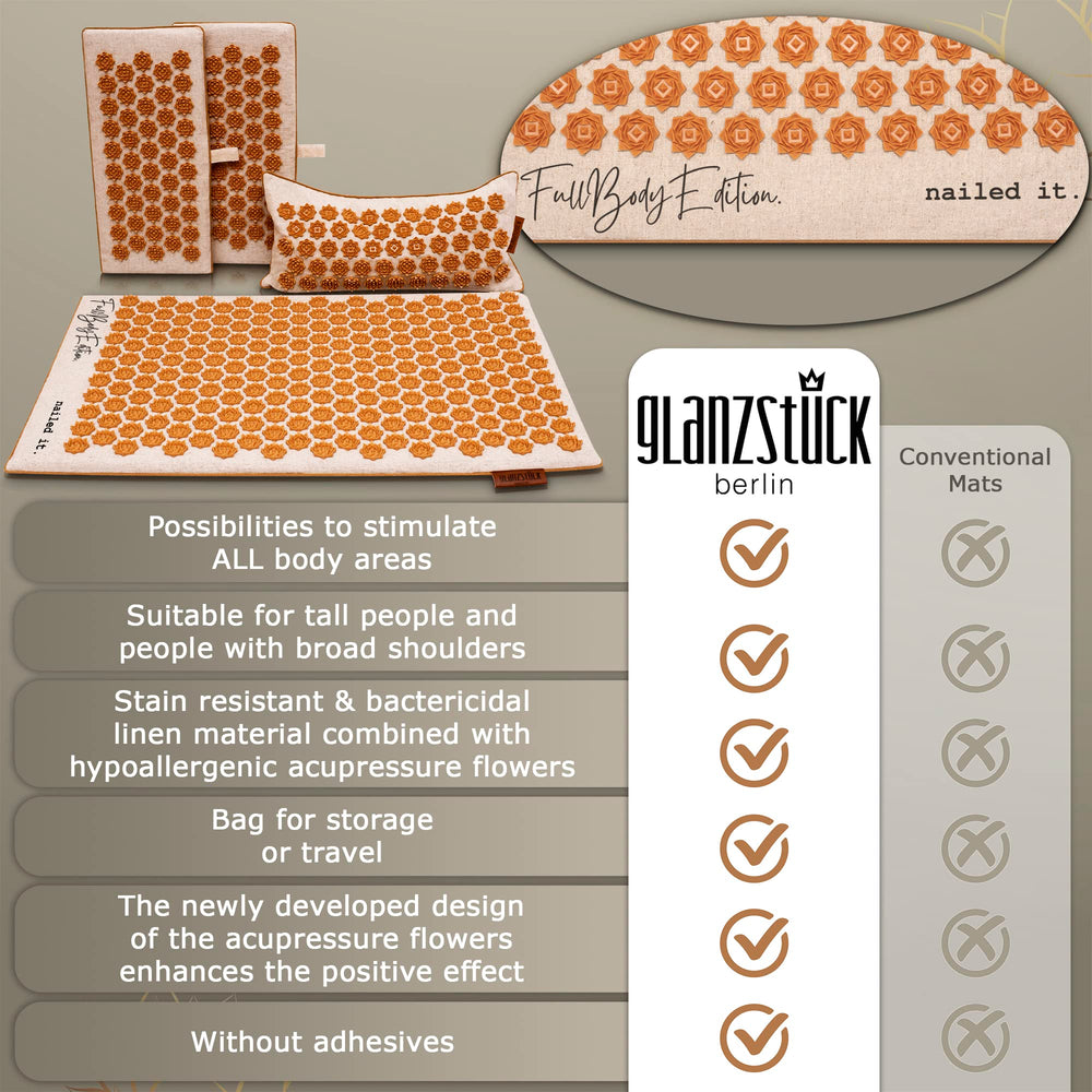 Glanzstück Berlin natural materials reflect sustainable luxury and hypoallergenic comfort.