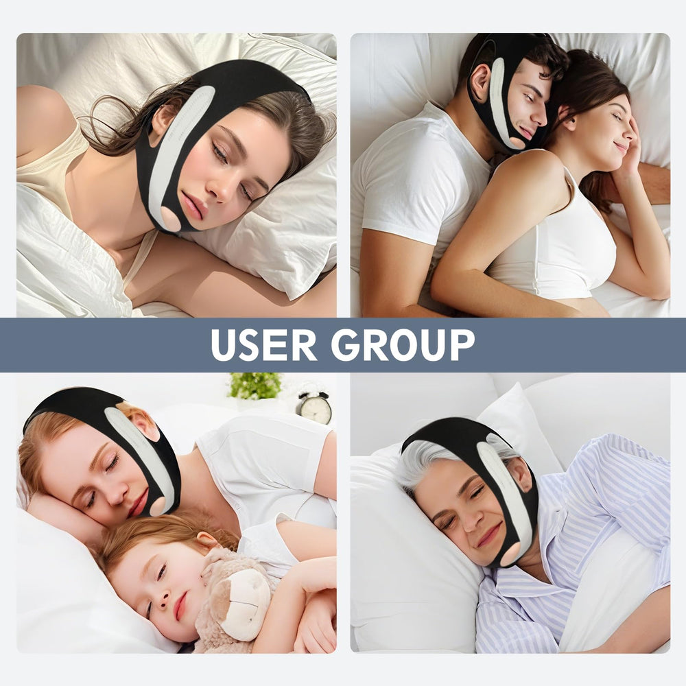 GlintStick chin strap features durable elasticity for long-lasting wear.