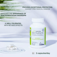 GliSODin Skin Nutrients bottle back label with ingredient details.