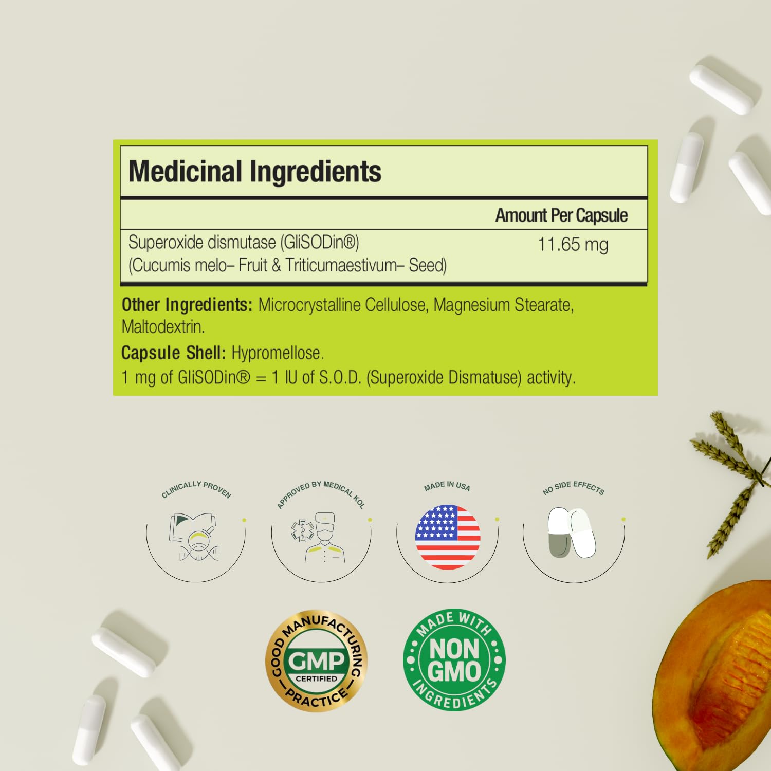 GliSODin Skin Nutrients health and wellness scene in everyday life.