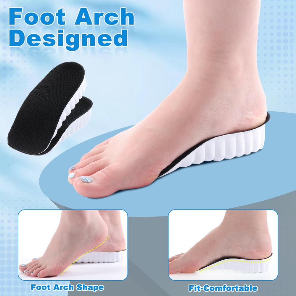 Glitopper arch-support insole promotes better foot alignment during activities