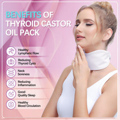 Glitz neck wrap features soft cotton lining for gentle skin contact and comfort.