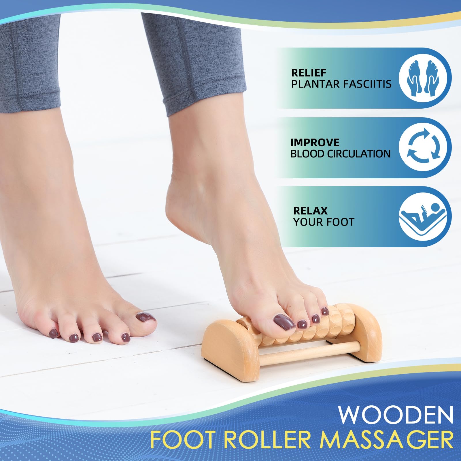 Glitz portable foot stretcher perfect for gym and travel