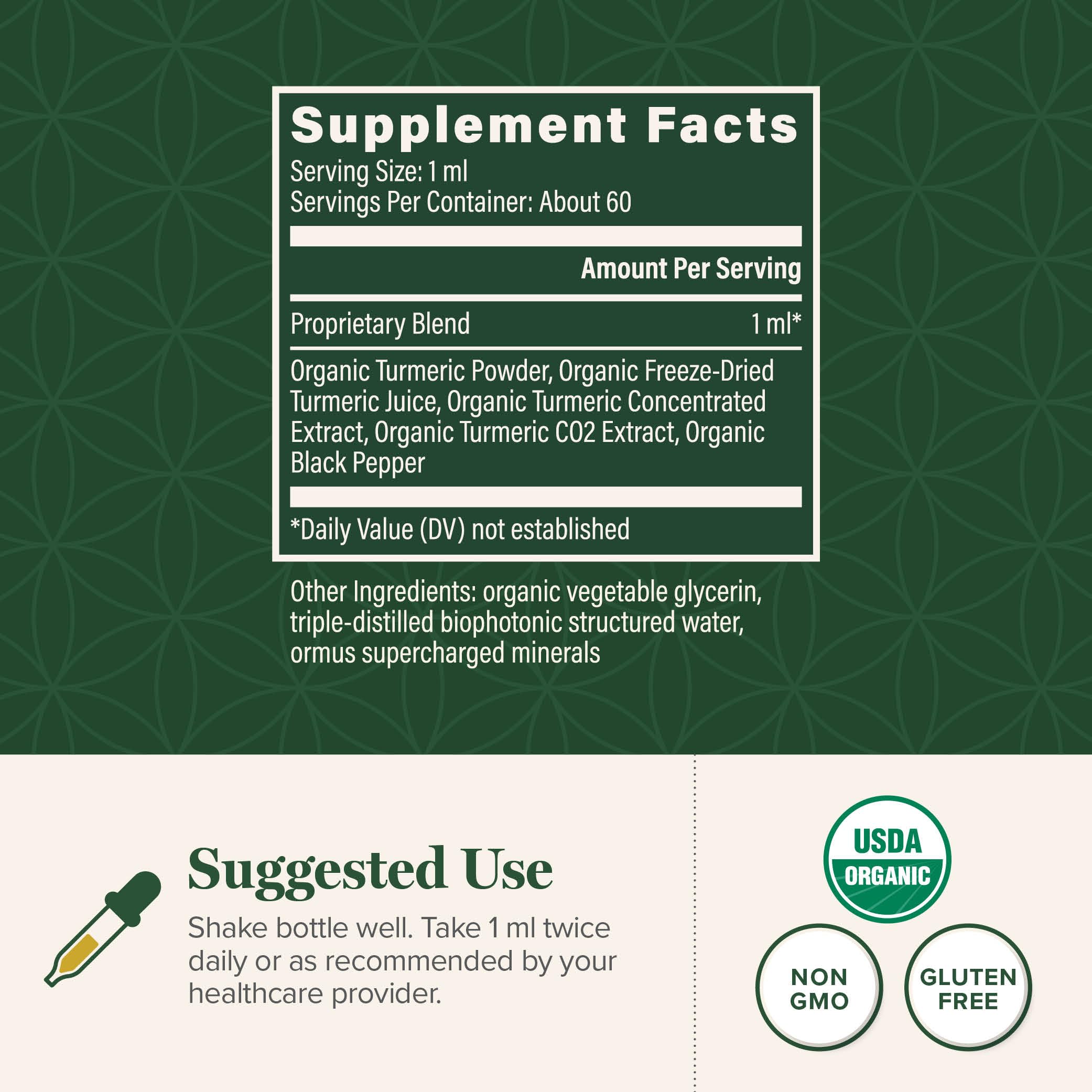 Global Healing Center Black Pepper Extract Drops for enhanced bioavailability and absorption.