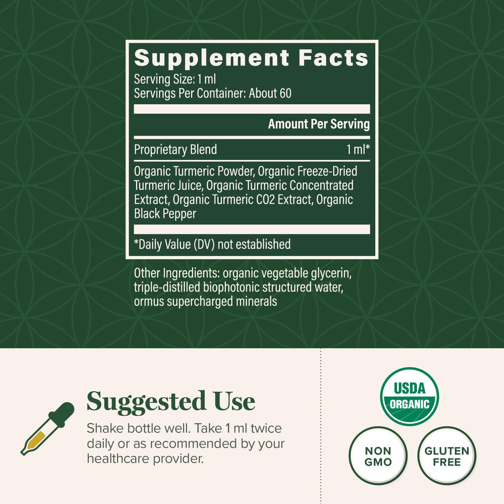 Global Healing Center Black Pepper Extract Drops for enhanced bioavailability and absorption.