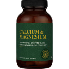 Global Healing Center calcium magnesium orotate bottle supports daily bone strength