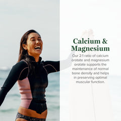Global Healing Center calcium magnesium orotate tablets highlight easy daily supplementation
