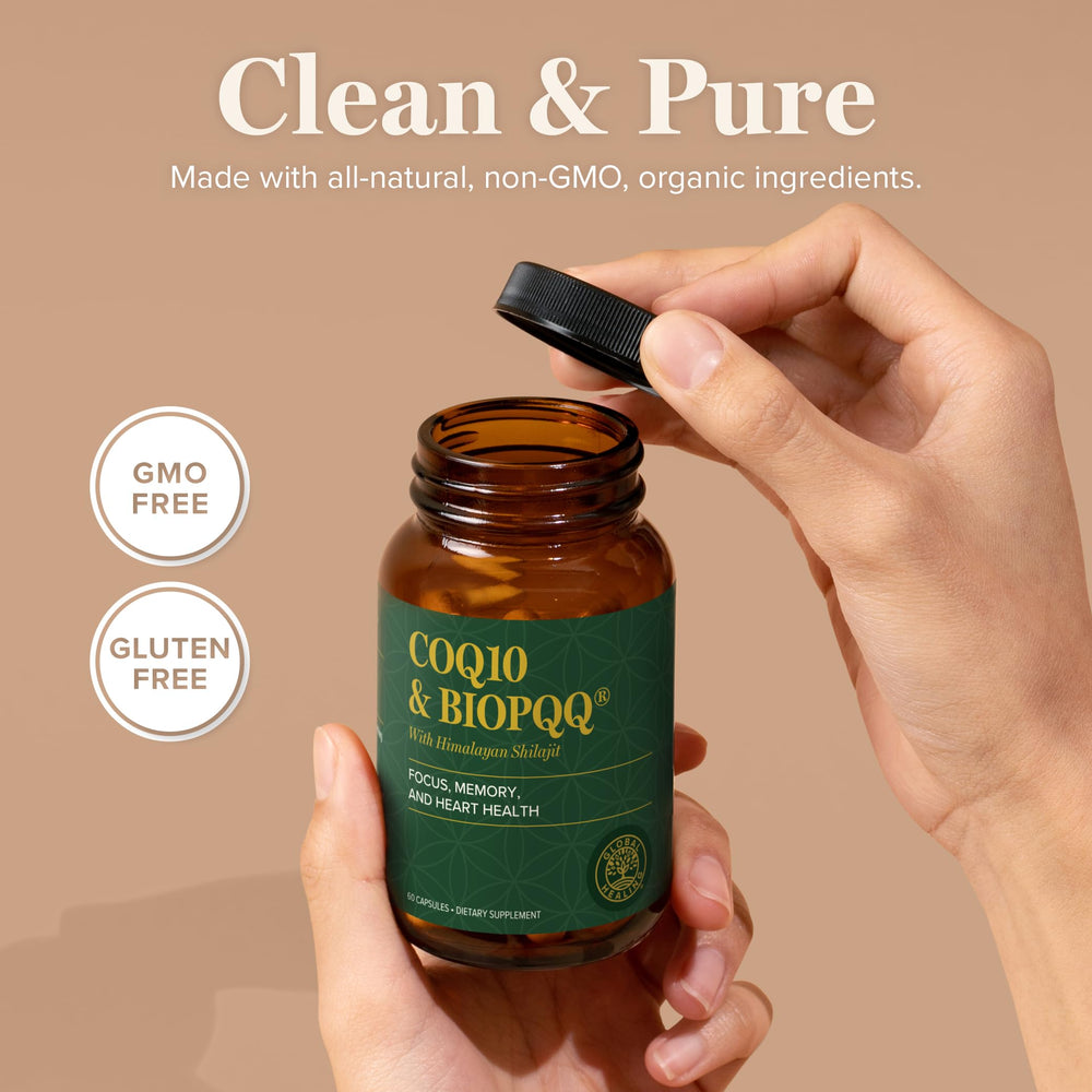 Global Healing Center capsule packaging showing vegan non-GMO formula.