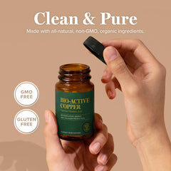 Global Healing Center Cu1 capsules ready for daily dietary support