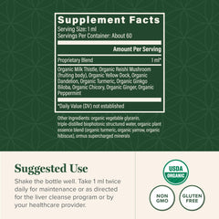 Global Healing Center Milk Thistle visual highlighting liver support benefits