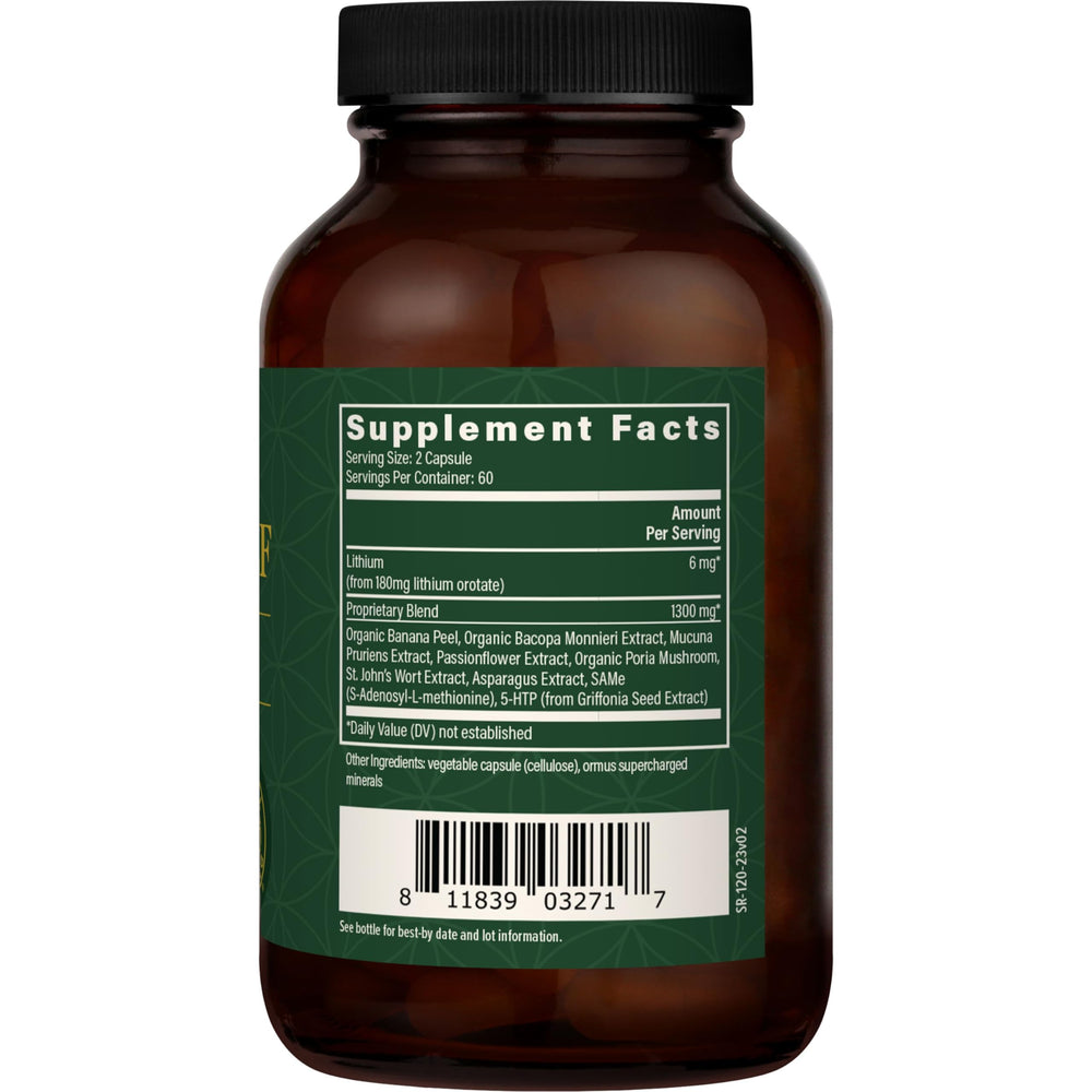 Organic Poria mushroom in the blend supporting cognitive focus