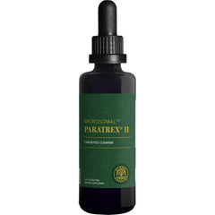 Global Healing Paratrex II bottle for advanced detox support in a compact 2 oz size