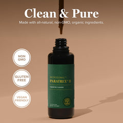 Global Healing Paratrex II dosing scene illustrating simple administration during routines