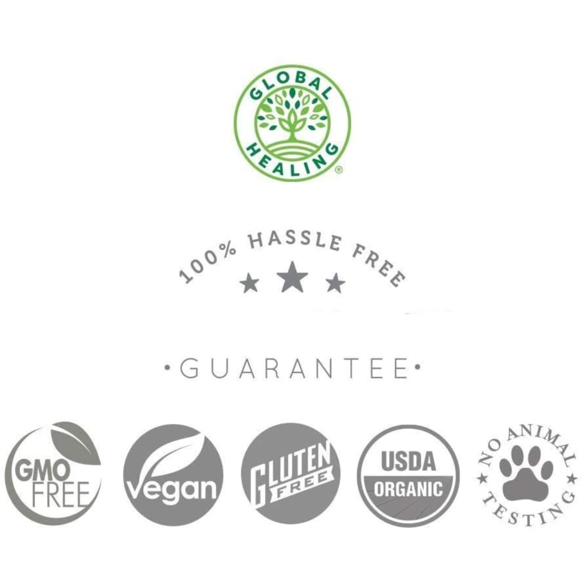 Manufactured in a USA facility with cGMP standards for quality.