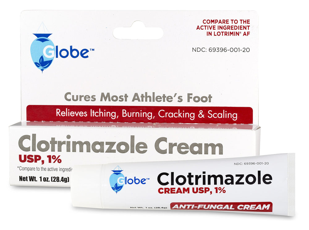 Globe Crema antifúngica, envase seguro de tipo farmacéutico