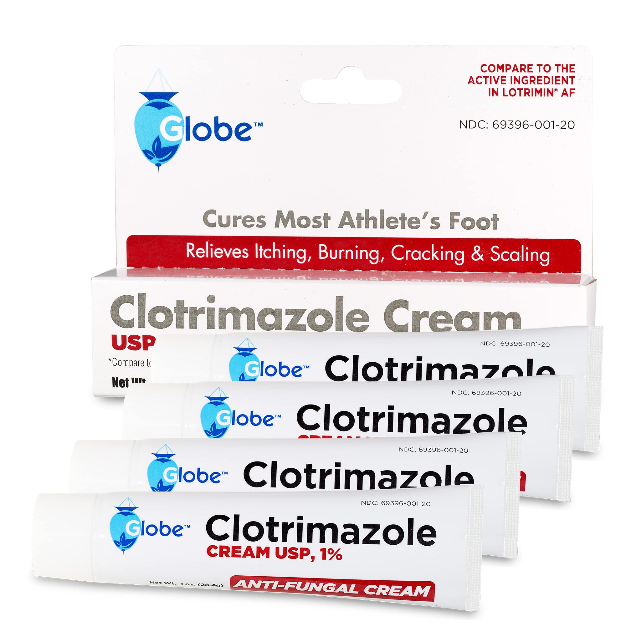Globe Crema antifúngica, uso corporal para piel afectada