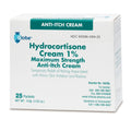 Globe Hydrocortisone Cream 1% Unit Dose Packets – 25 Count Travel-Ready Anti-Itch