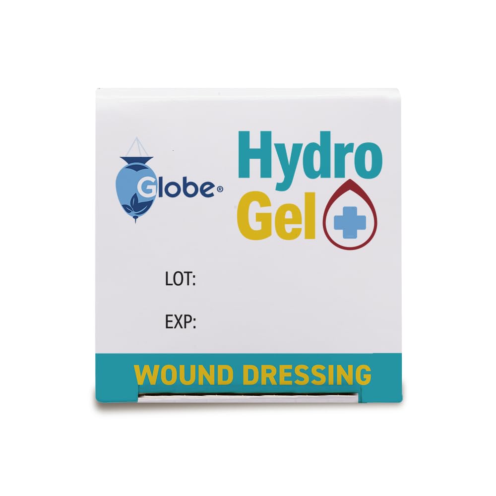 Globe hydrogel dressing moisture-regulation supports natural recovery-friendly environment.