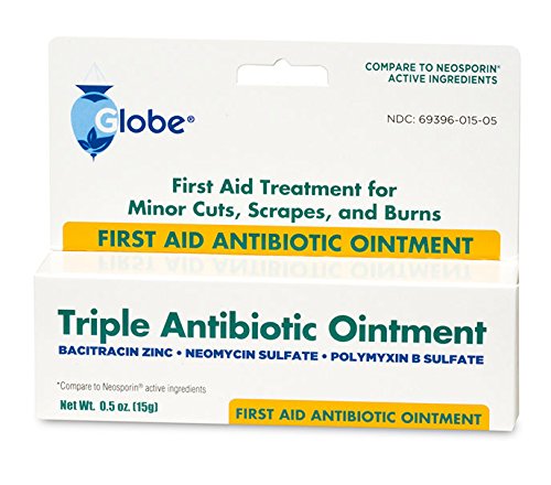 Globe Pharmacy ointment applied on skin to soothe and protect minor wounds.