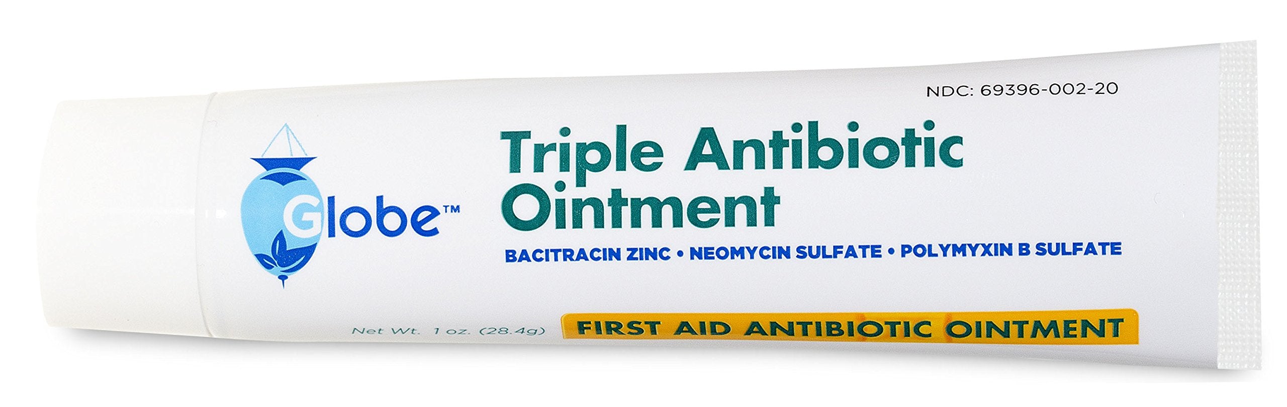 Globe Triple Antibiotic Ointment in a first aid kit for on-the-go care