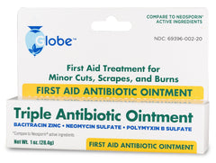 Globe ointment packaging shown as a portable first aid solution