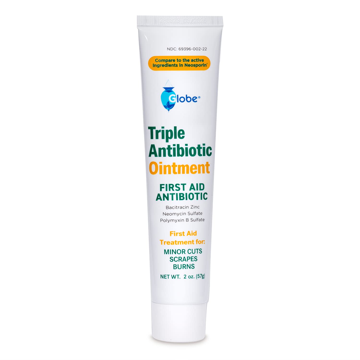 Globe ungüento antibiótico triple, paquete de viaje, tamaño práctico.